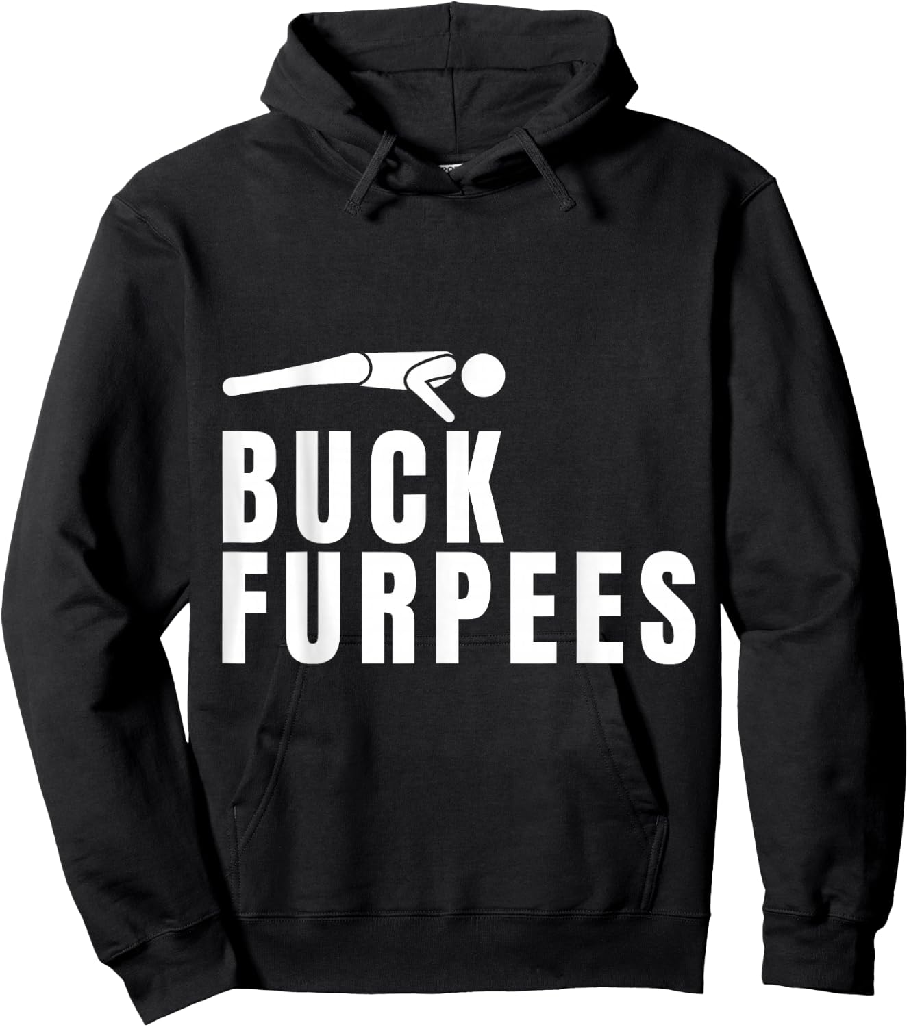 Buck Furpees Funny Gym Workout Fitness Cardio Squat Sport Hoodie - Hoodie | Black