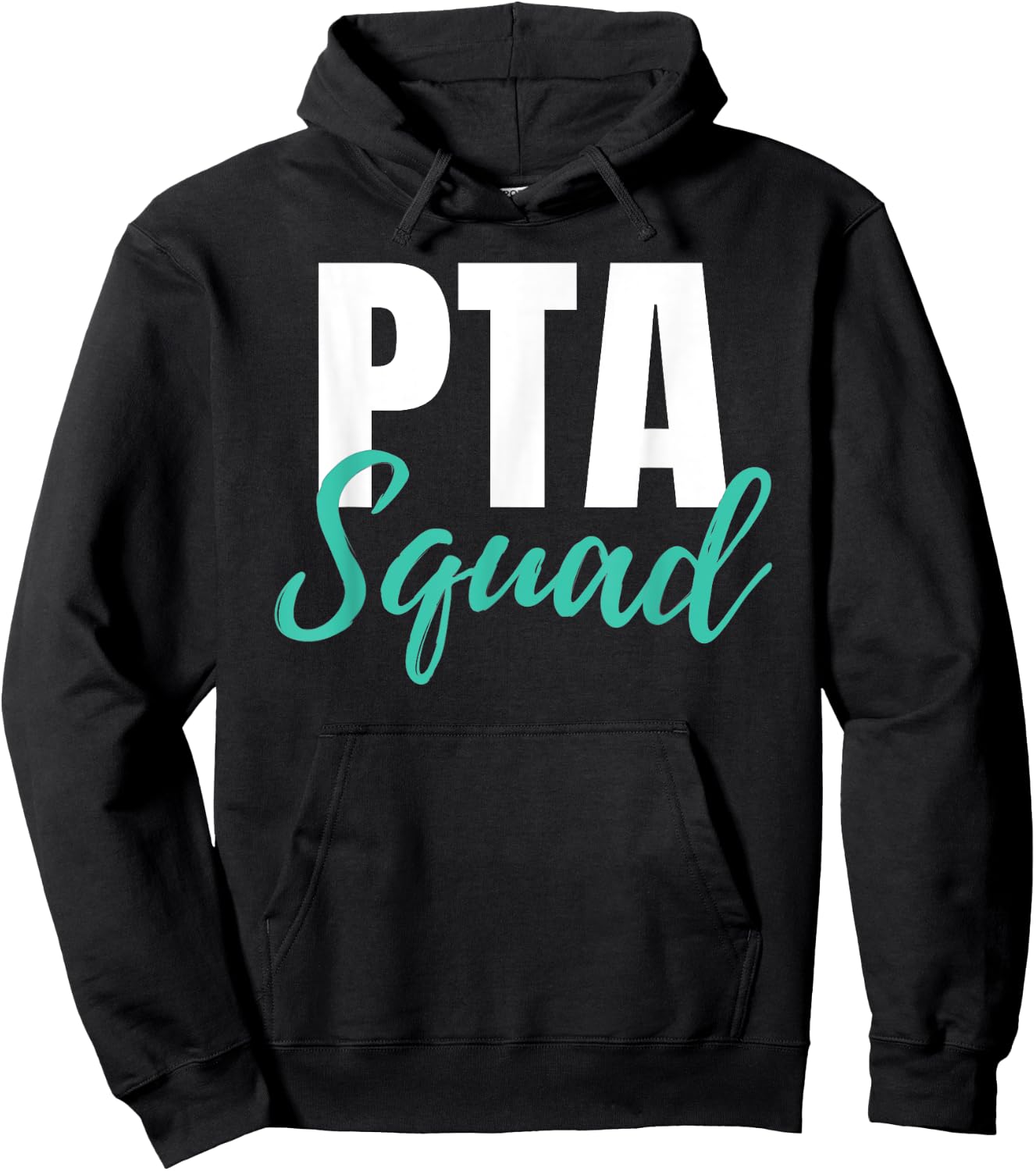 PTA Squad Parent Teacher Association Men Women Hoodie - Hoodie | Black
