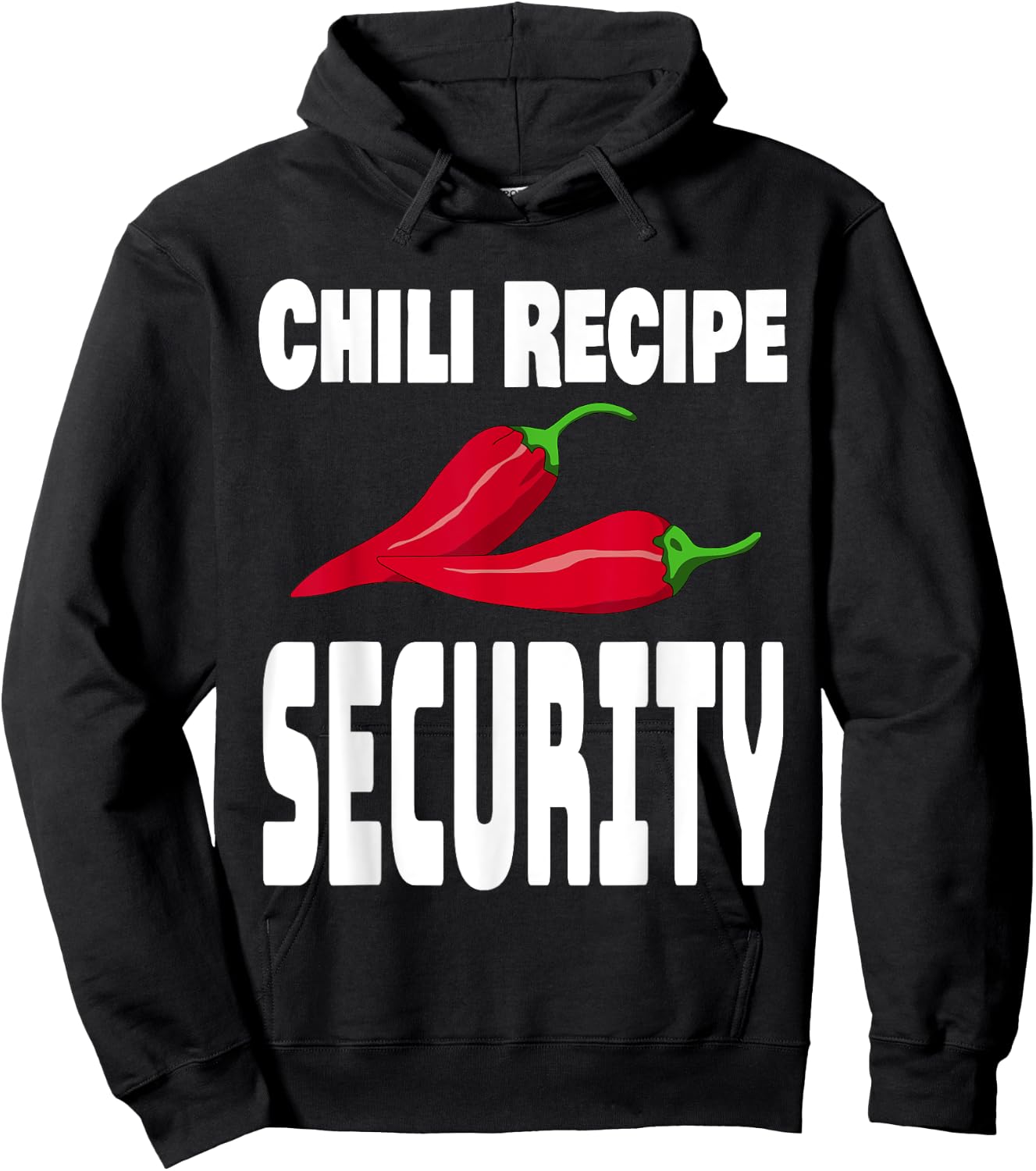 Funny Chili Recipe Security Cook Off Cooking Competition Hoodie - Hoodie | Black