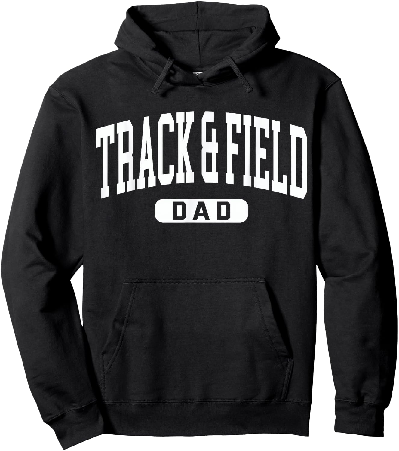 Track Dad Saying / Running Hurdles Meet Parent Support Team Hoodie - Hoodie | Black