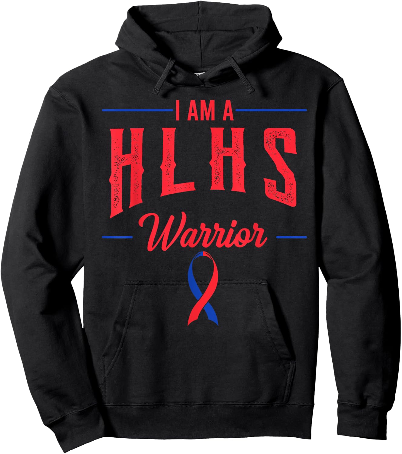 HLHS Hypoplastic Left Heart Syndrome Cyanotic Supporters Hoodie - Hoodie | Black