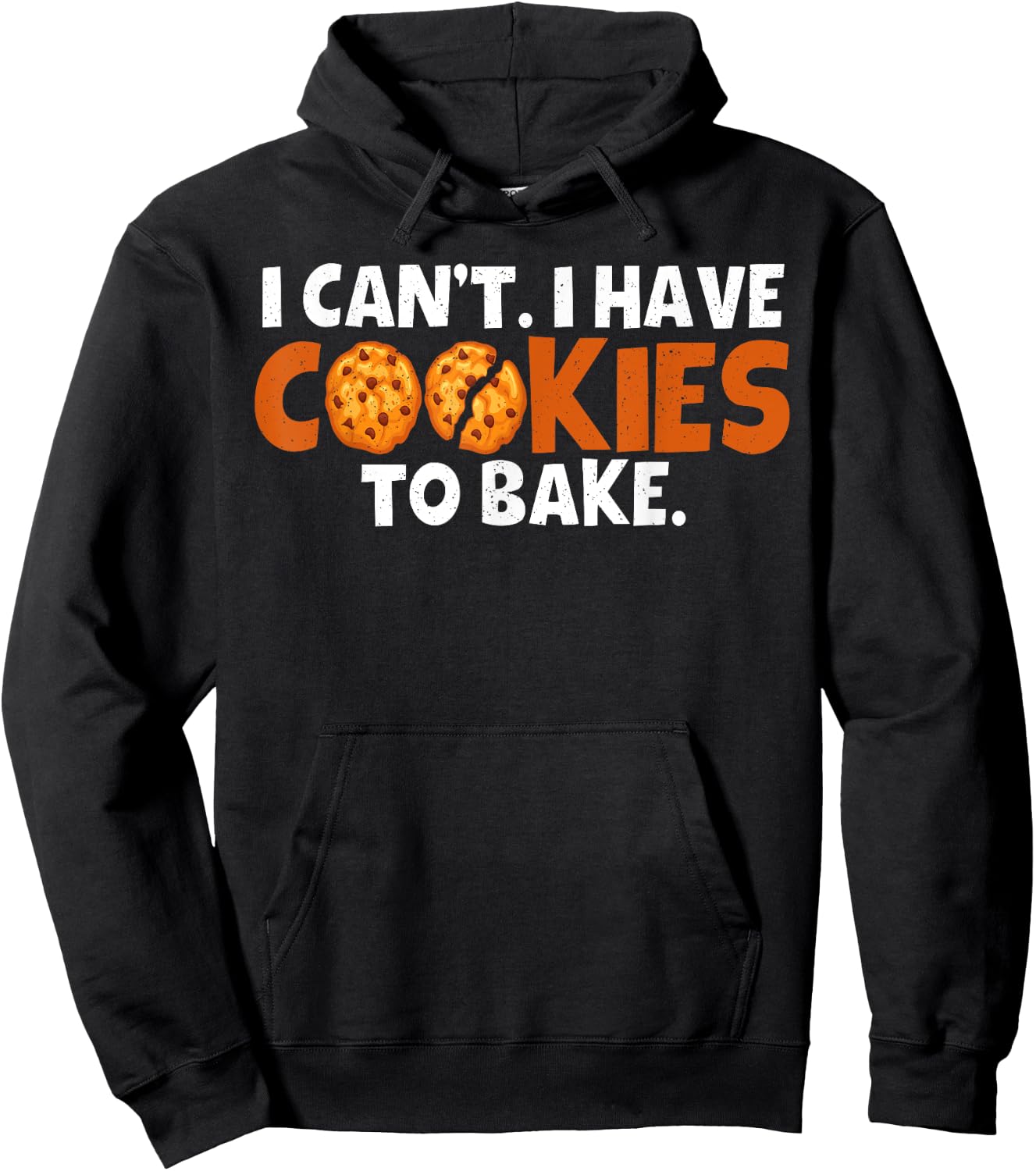 Cute Cookie Baking Design Women Cookie Baker Baking Hoodie - Hoodie | Black