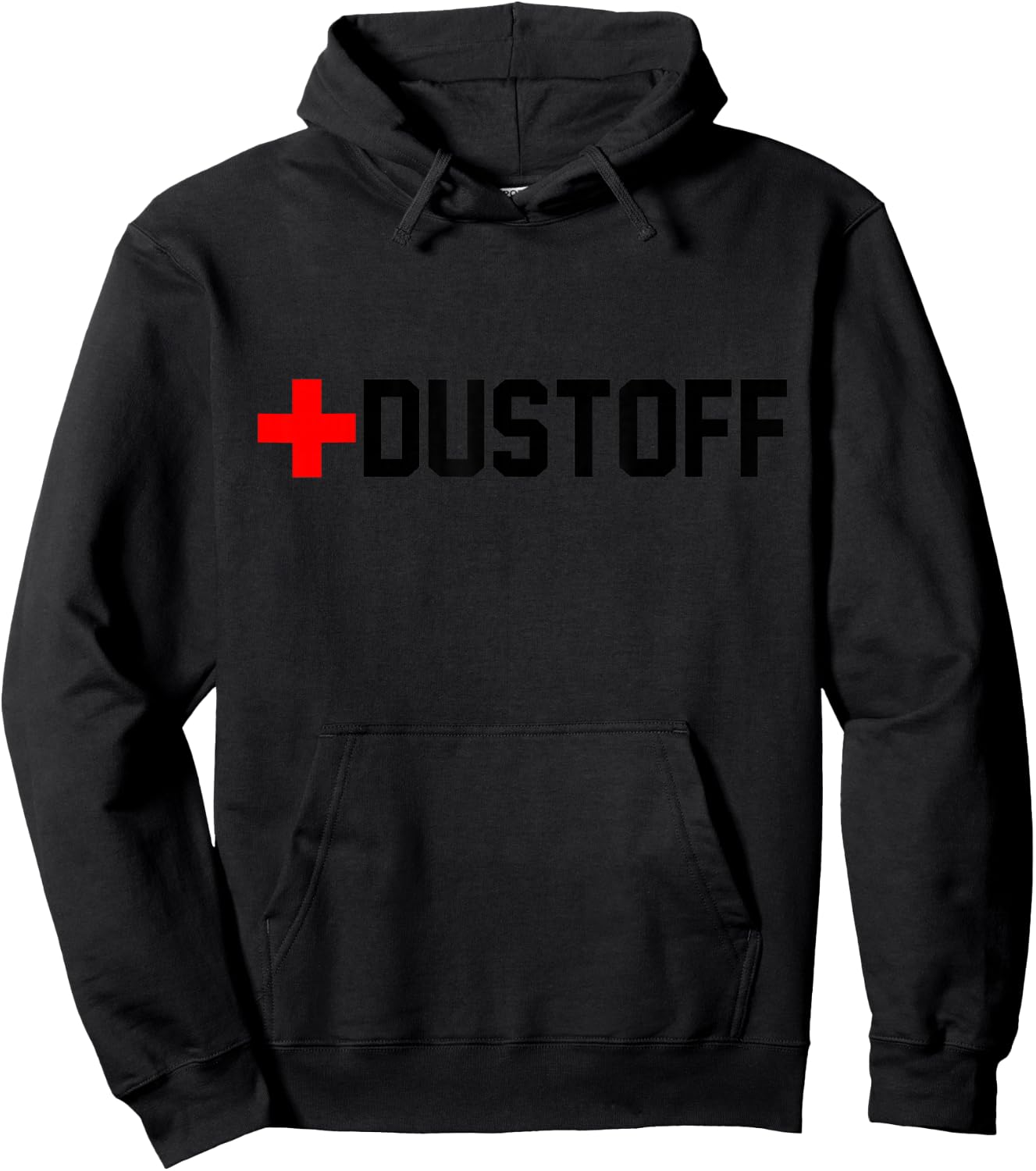 DUSTOFF MEDEVAC CROSS - Black Hoodie - Hoodie | Black