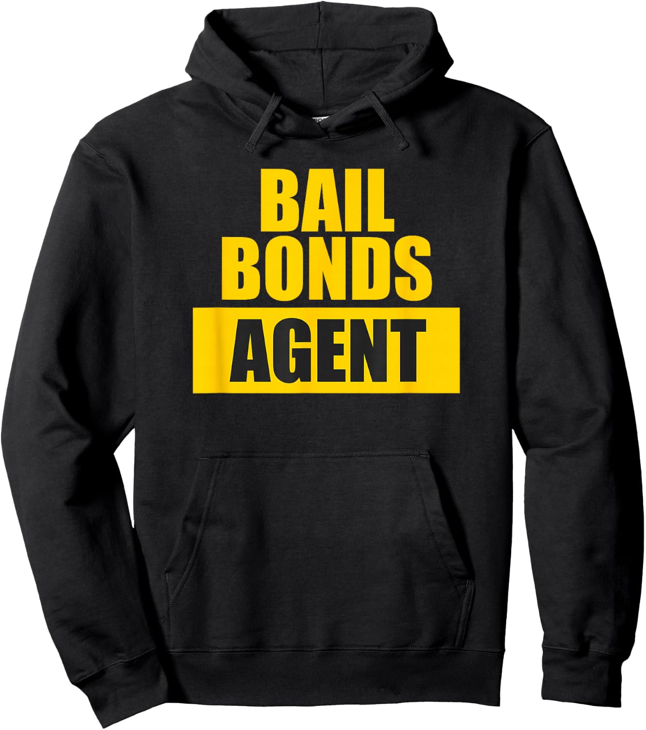 Bail Bonds Agent Hoodie - Hoodie | Black