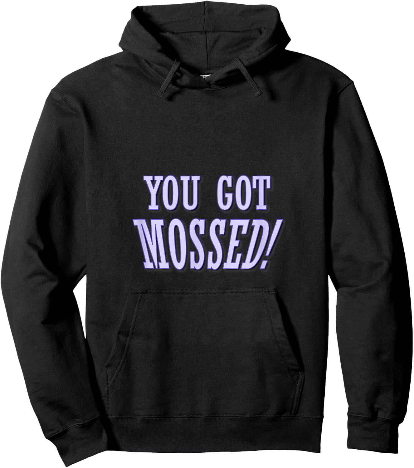 You got Mossed! Football supporters and fans quote Hoodie - Hoodie | Black