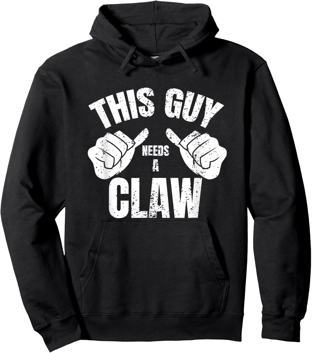 This Guy Needs A Claw Shirt Hard Seltzer Drinking Hoodie - Hoodie | Black