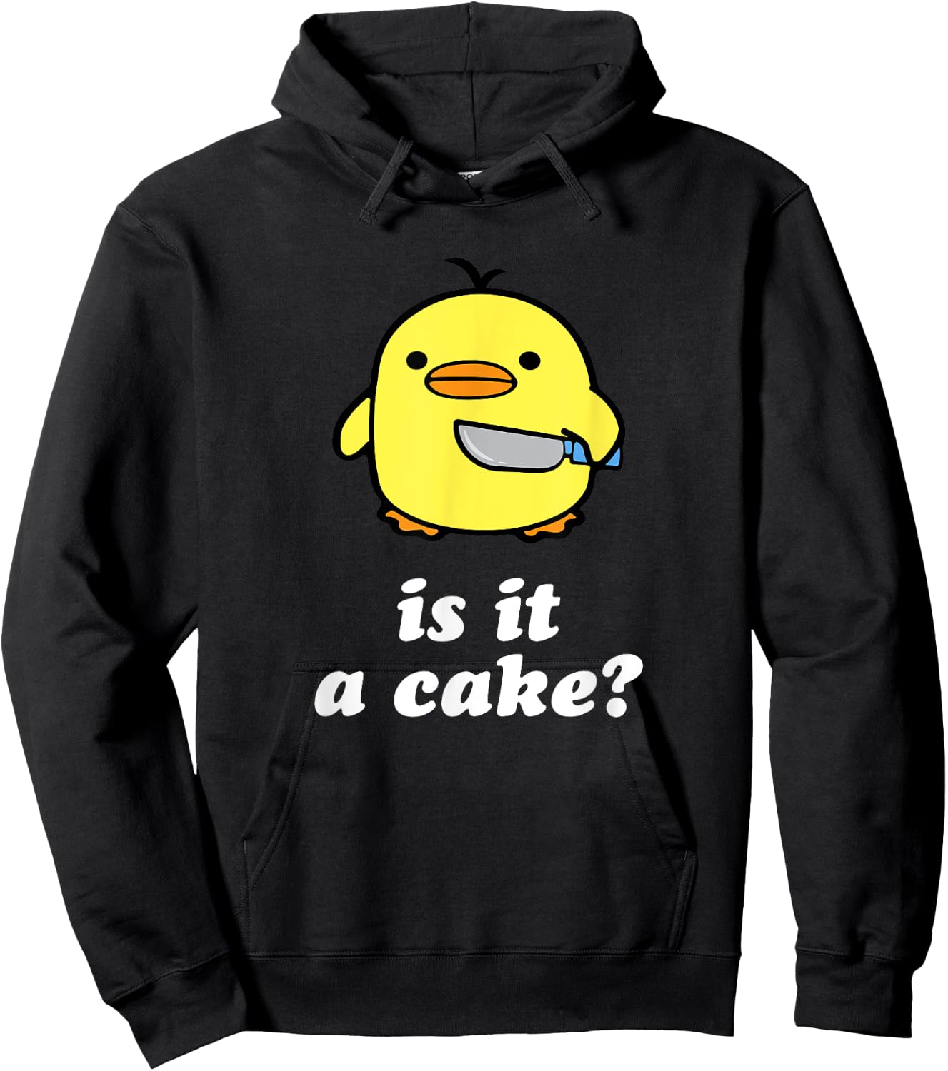 Is It A Cake? Hoodie - Hoodie | Black