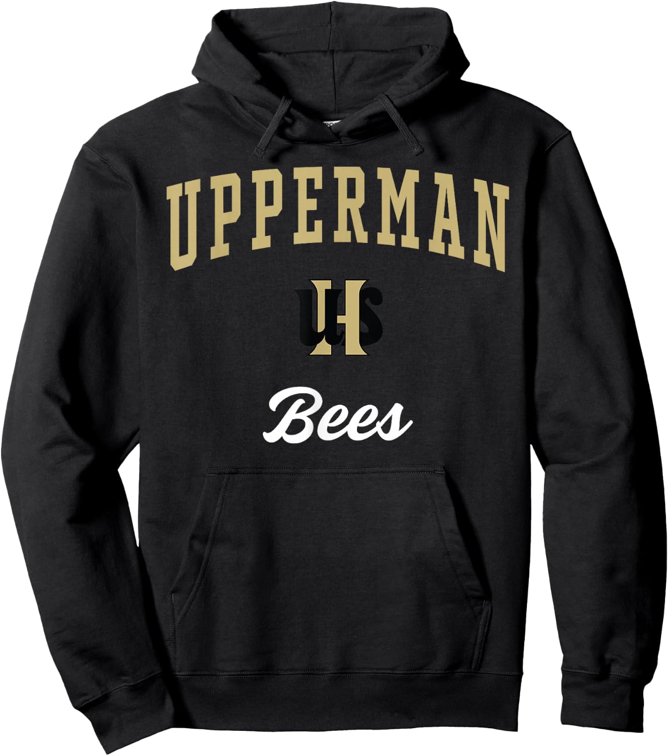 Upperman High School Bees Hoodie - Hoodie | Black