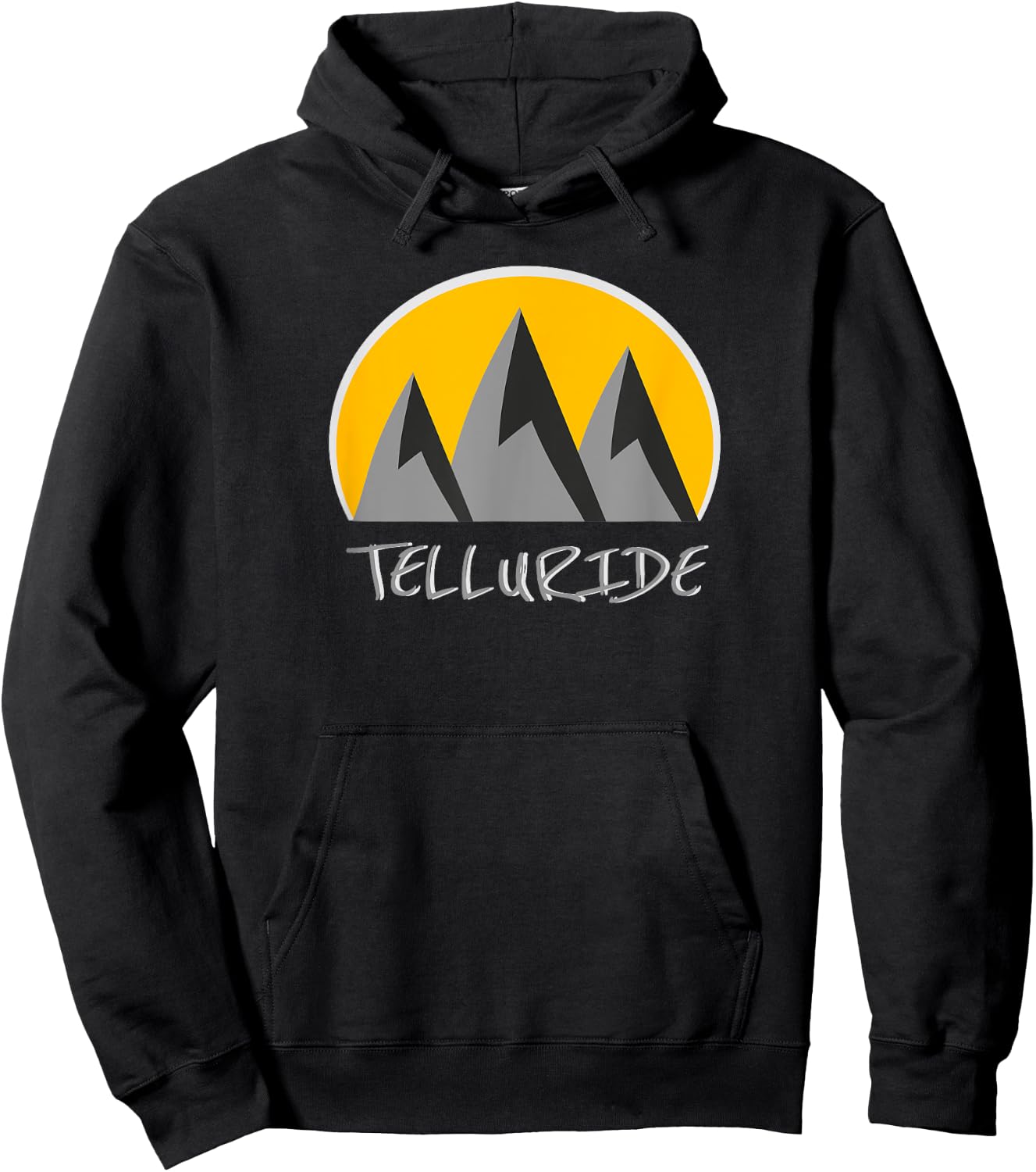 Telluride, Colorado Snow Ski & Outdoor Paradise. Telluride Hoodie - Hoodie | Black