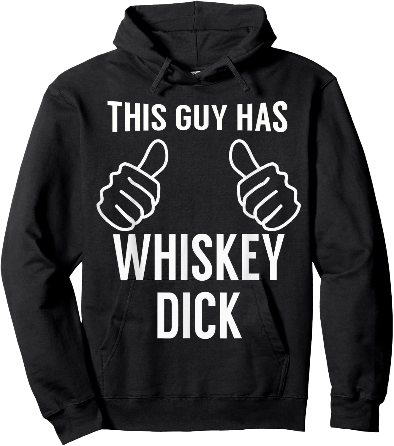 Funny Drinking Whiskey Dick Funny Whiskey Saint Patricks Day Hoodie - Hoodie | Black