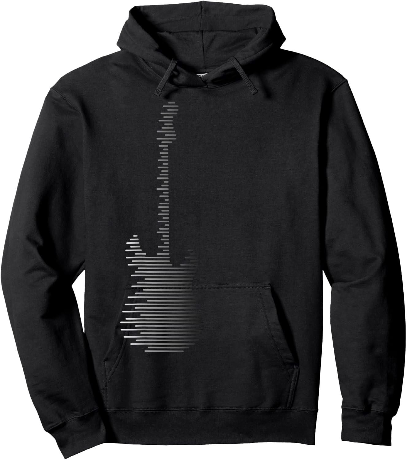 Guitar Women Musician Guitarist Music Gift Hoodie - Hoodie | Black