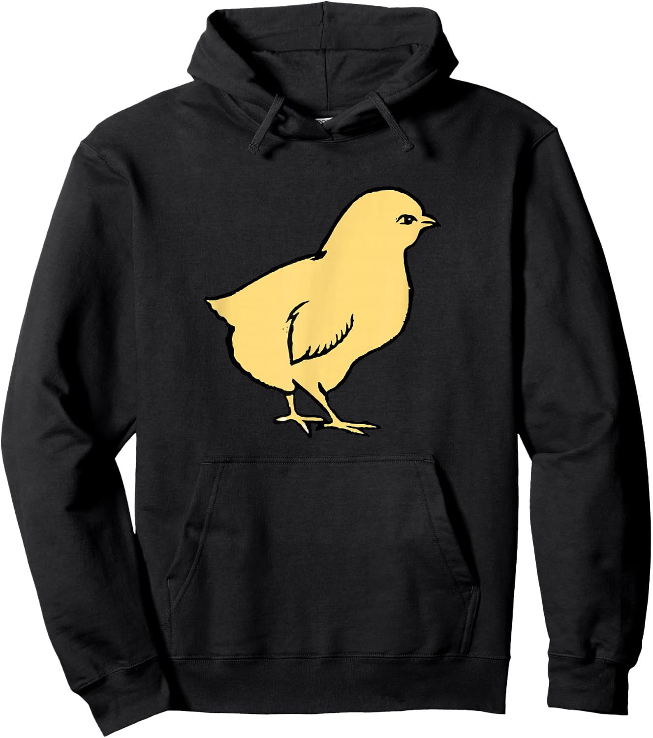 Yellow Baby Chick Hoodie - Hoodie | Black