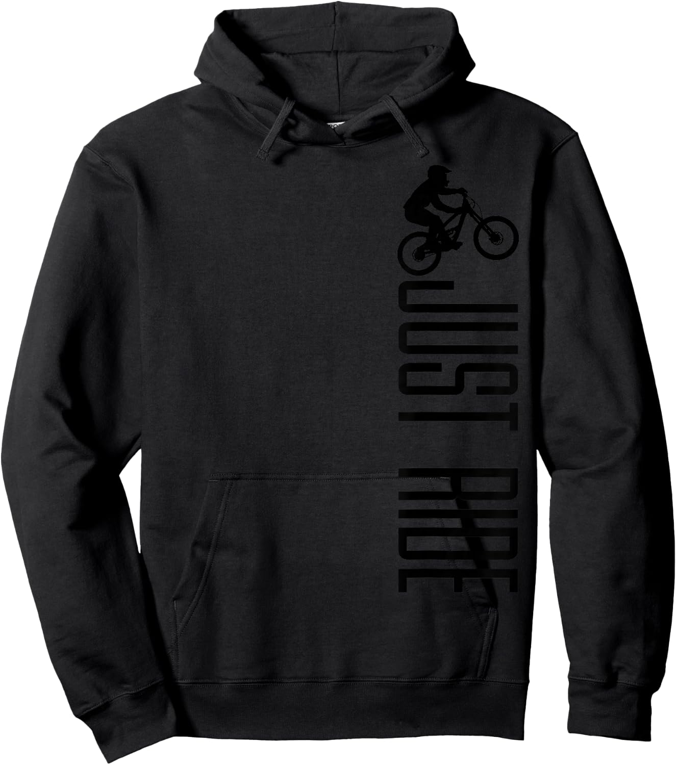 Mountain Bike Just Ride MTB Biking Mountain Biker Gift Hoodie - Hoodie | Black