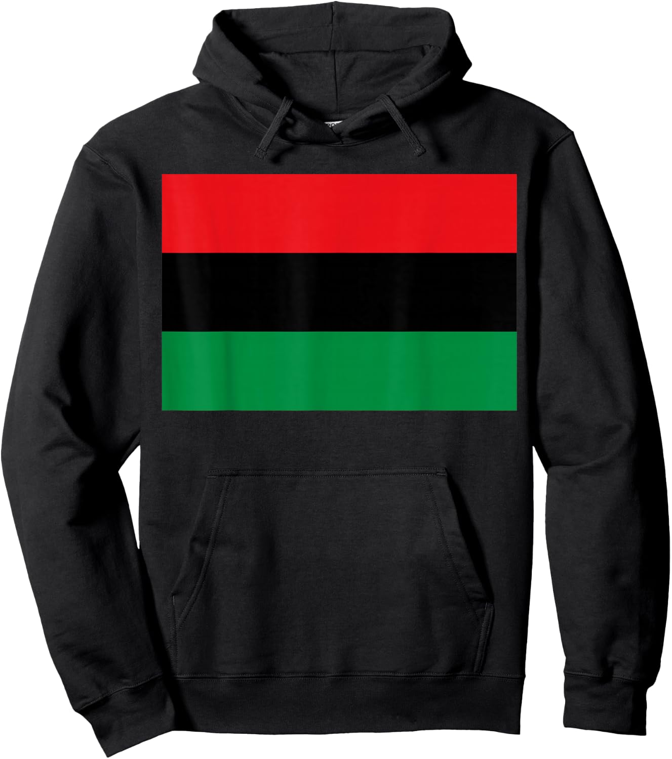 Pan African UNIA Flag Map Continent Black History Month Gift Hoodie - Hoodie | Black
