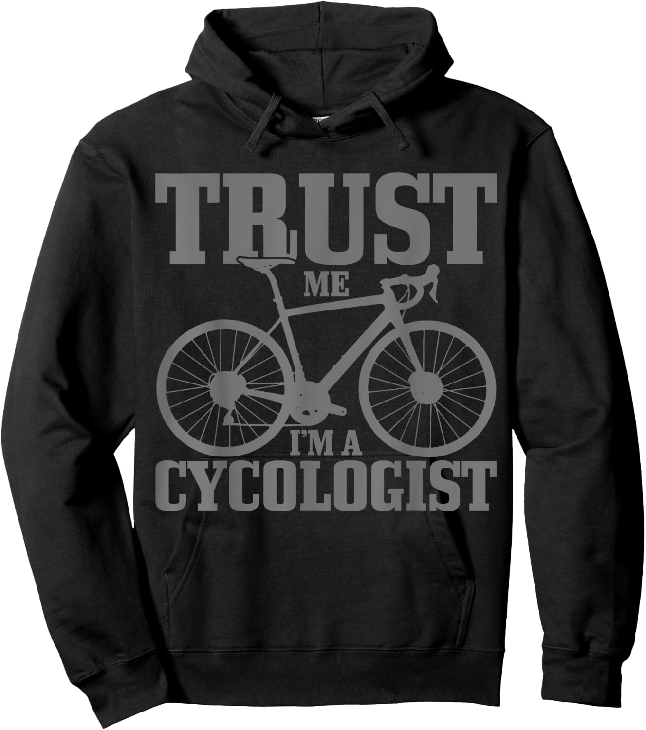 Cycologist Cycling Road Bike Racing Funny Cyclist Gift Hoodie - Hoodie | Black