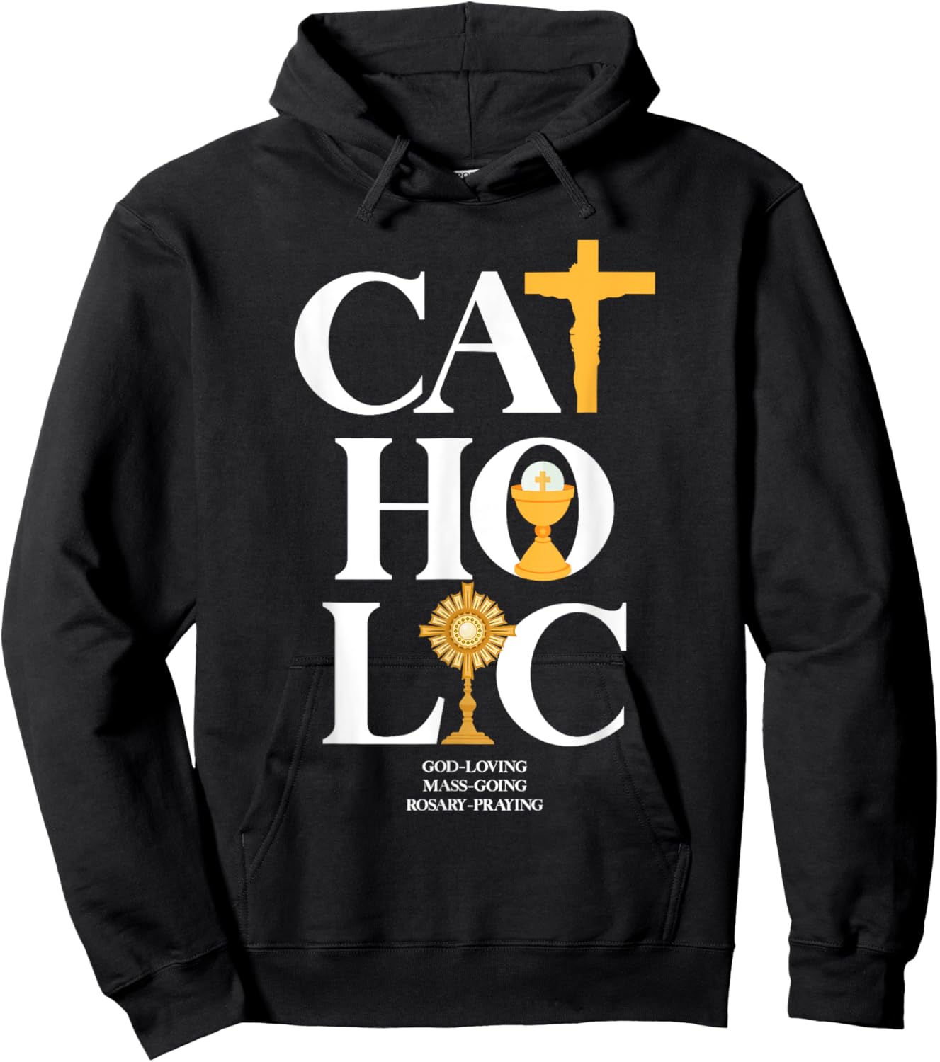 Catholic Hoodie - Hoodie | Black