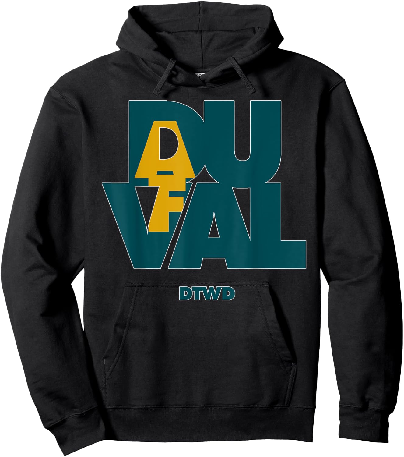 Duval AF DTWD Green&G Gift Hoodie - Hoodie | Black