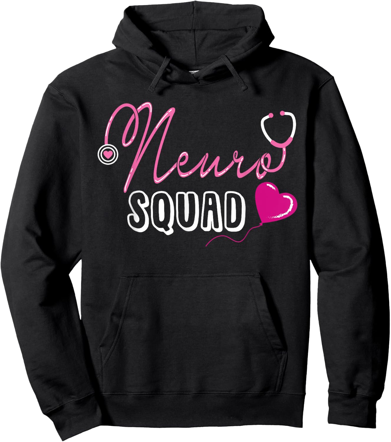 Neuro Squad Neurologist Gift Hoodie - Hoodie | Black