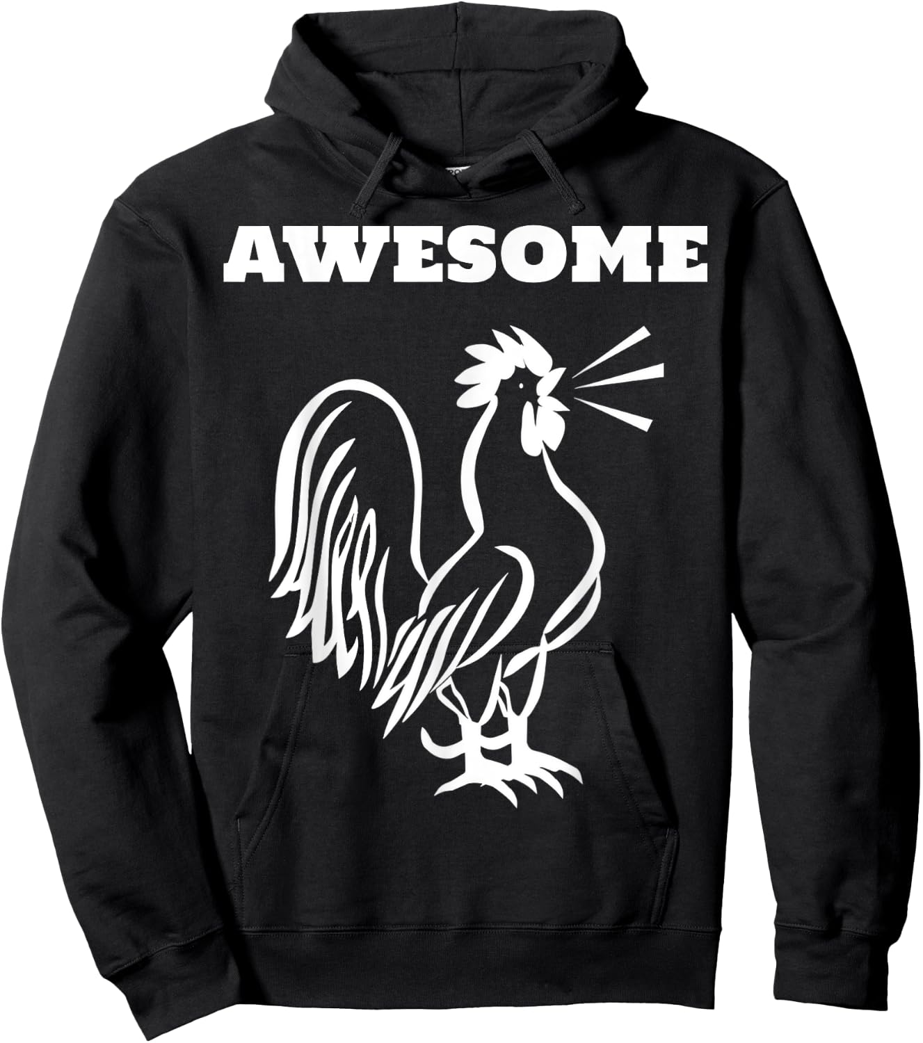 Awesome Cock -Great Rude Obnoxious Hoodie - Hoodie | Black