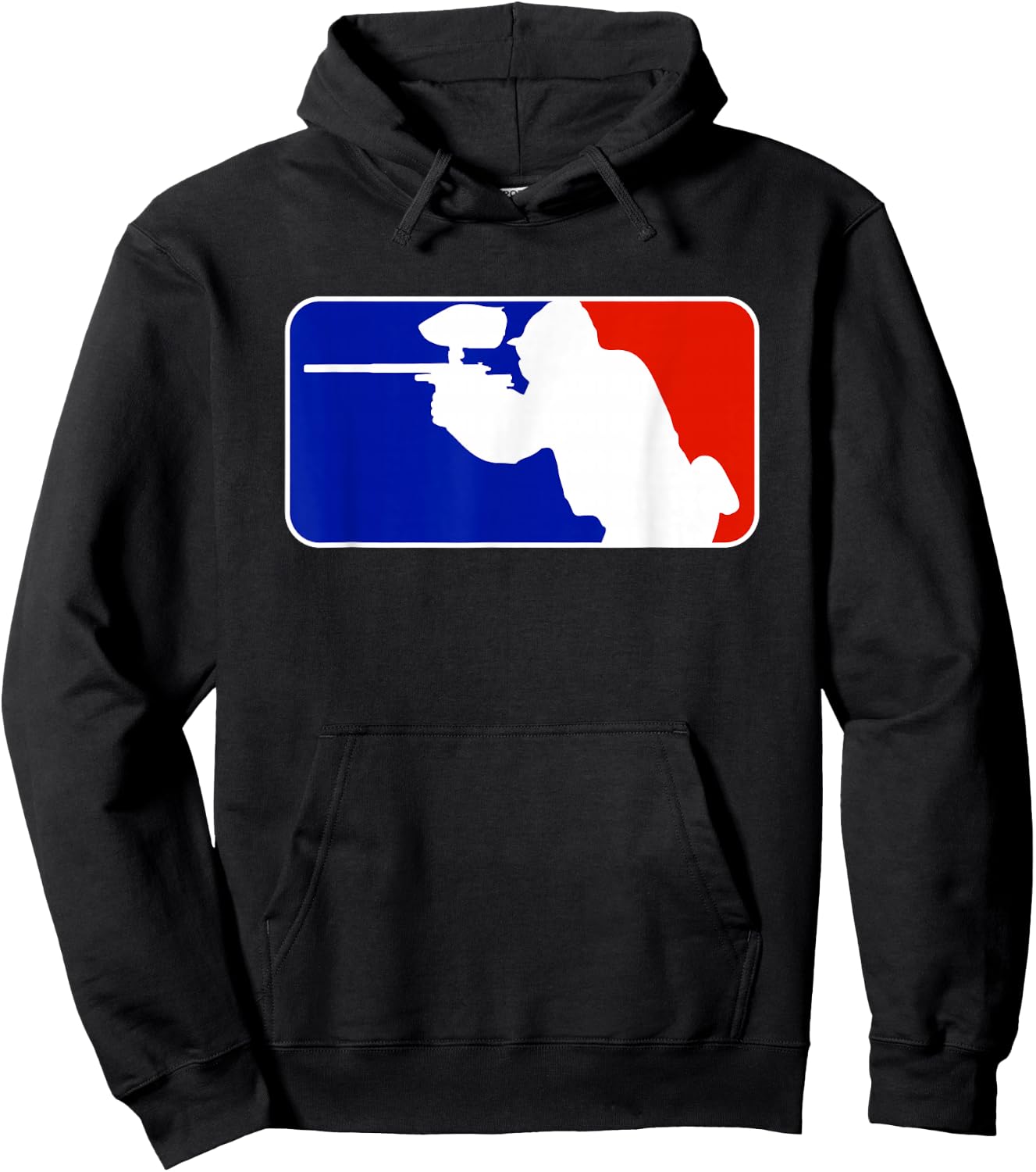 Paintball Tournament League Player Major Hoodie - Hoodie | Black