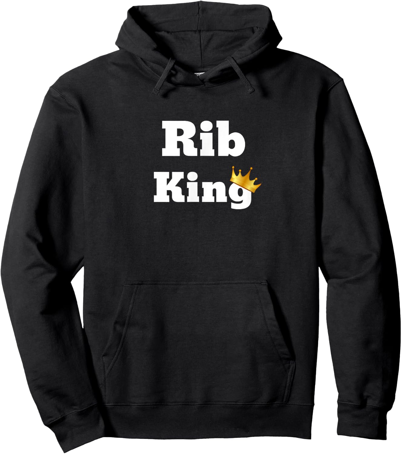 Rib King Hoodie - Hoodie | Black