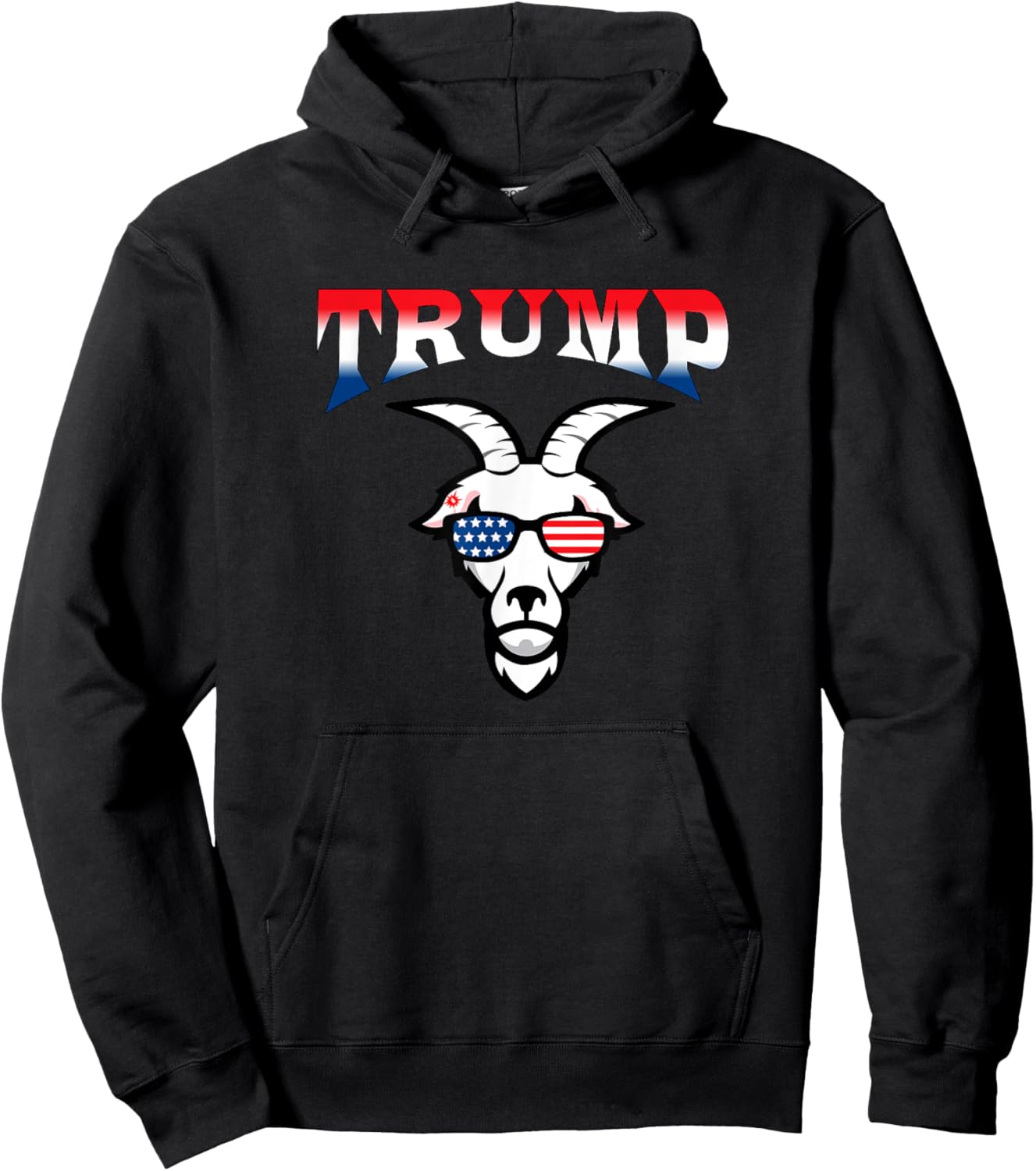 TRUMP is the GOAT Hoodie - Hoodie | Black