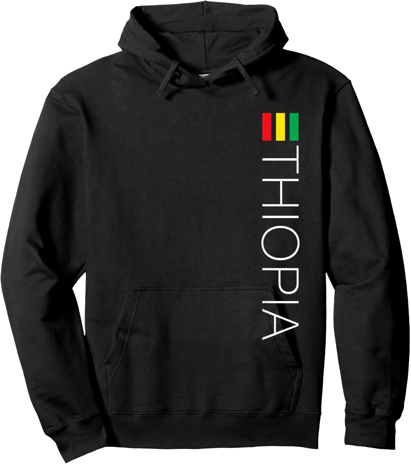 Ethiopia Hoodie - Hoodie | Black