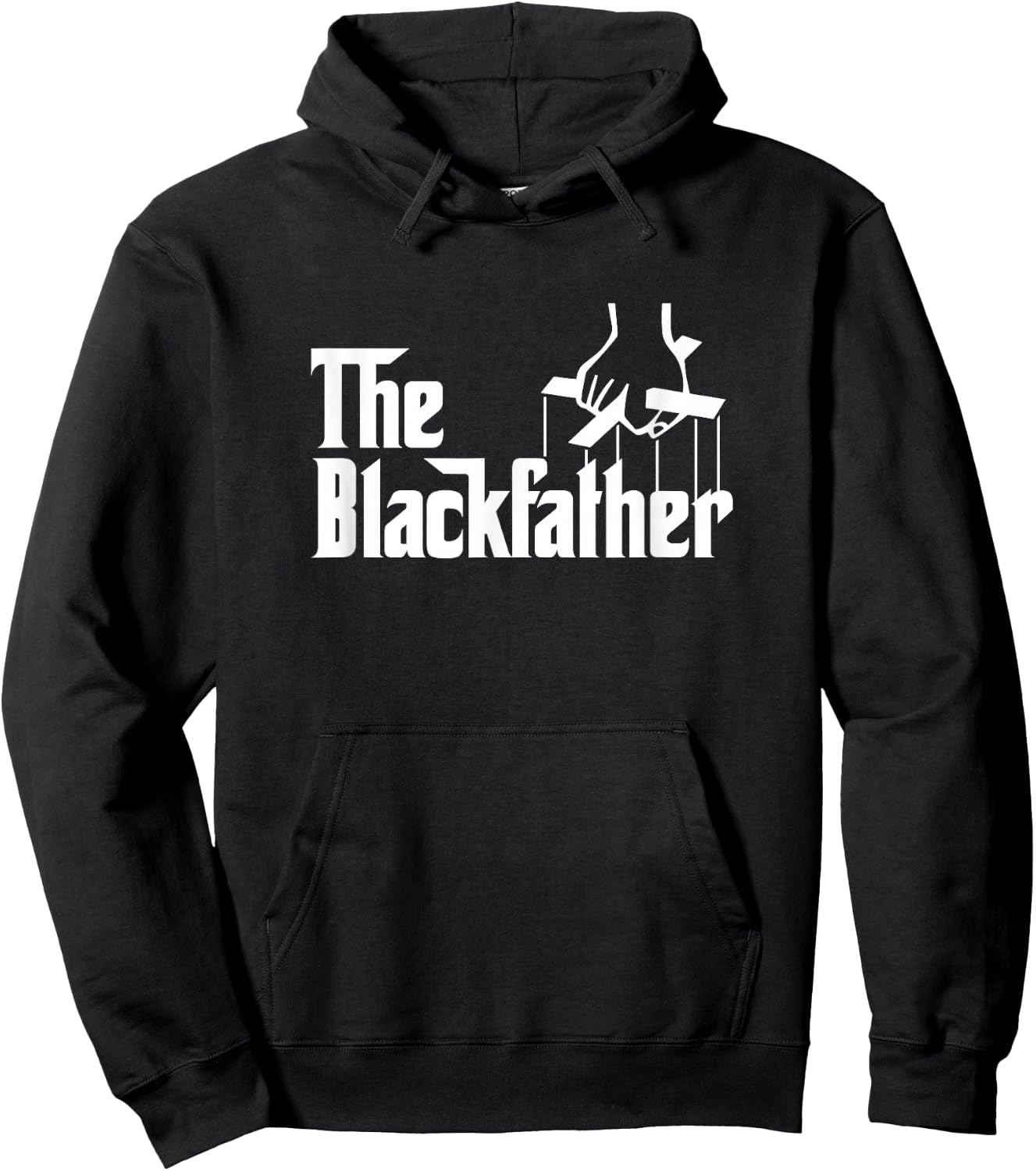 The Black Father | Dope Black Dad Hoodie - Hoodie | Black