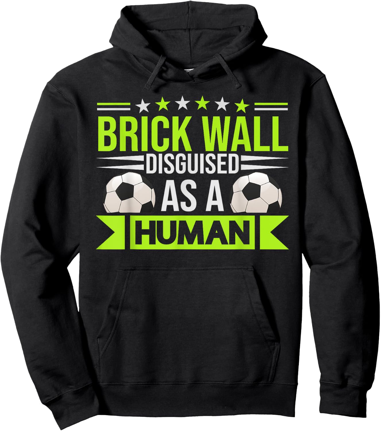 Gloves Goal Soccer Goalie Goalkeeper Hoodie - Hoodie | Black