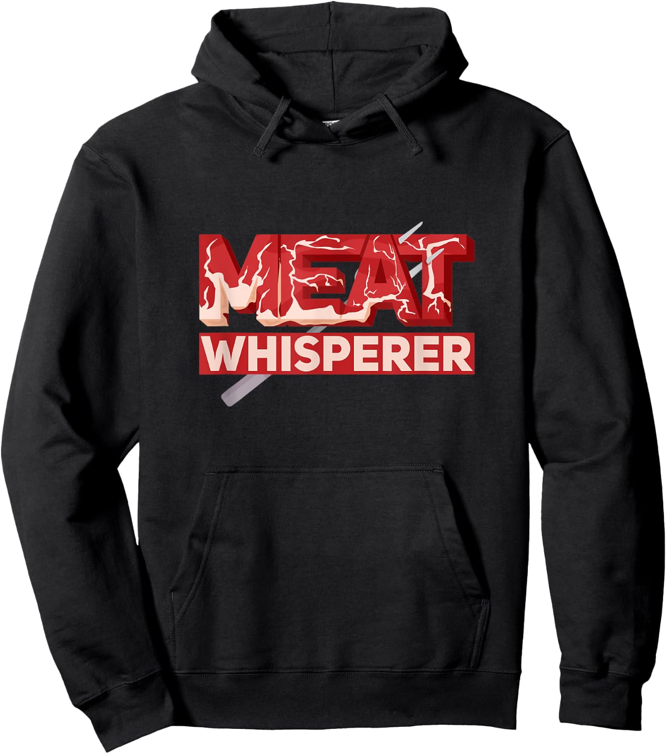 Meat Whisperer BBQ Perfect Beef Cuts, Marinade And Doneness Hoodie - Hoodie | Black