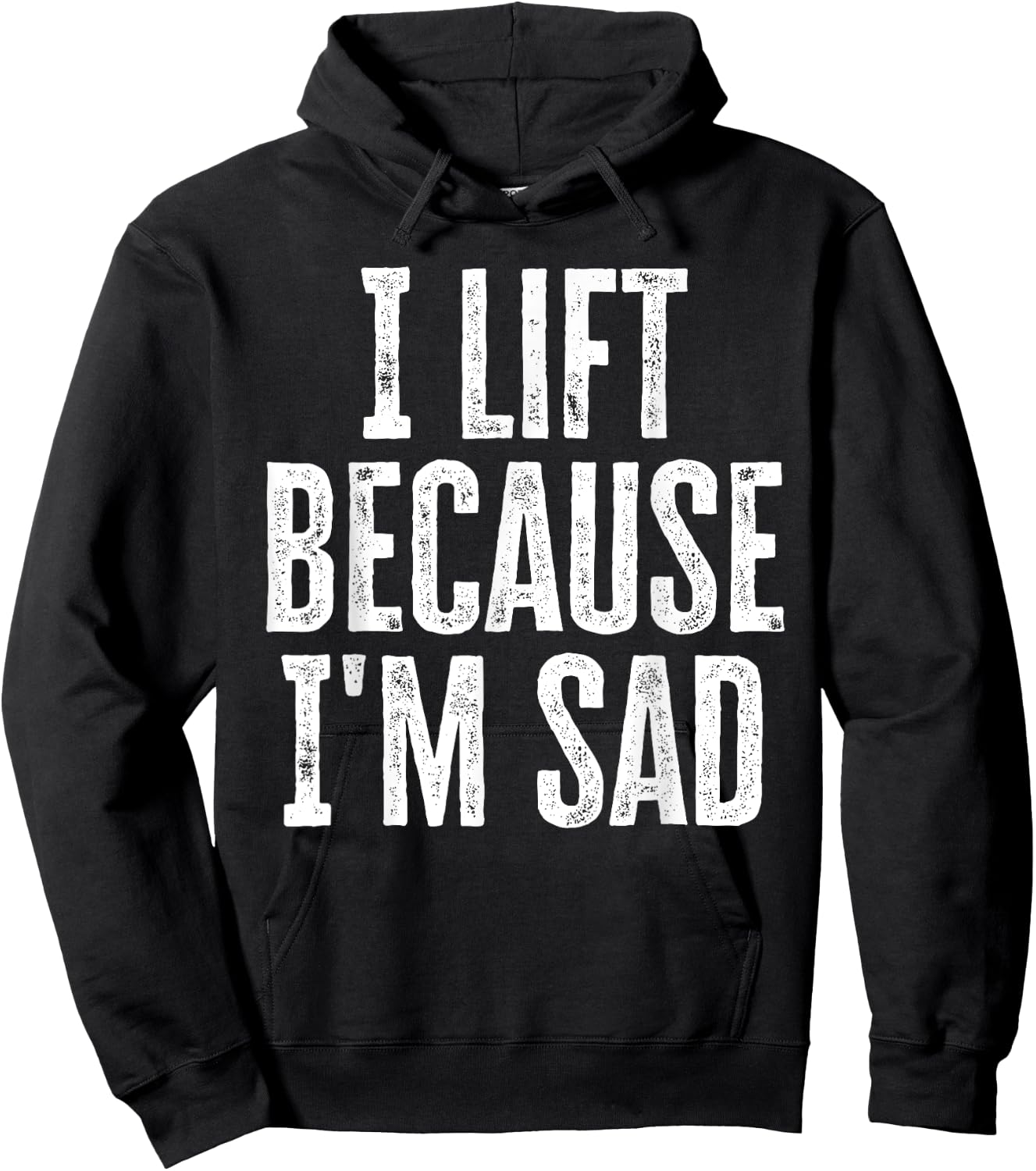 Oversized Weightlifting Gym Pump Cover Hoodie - Hoodie | Black