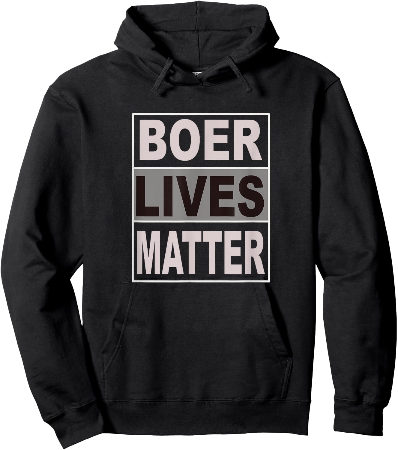 Boer Lives Matter Hoodie - Hoodie | Black