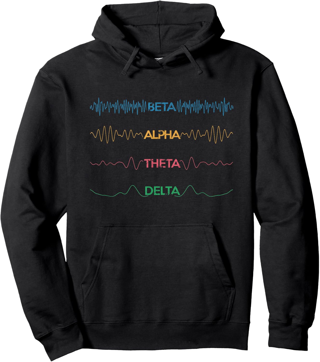 Meditation Brainwaves Doctor Hoodie - Hoodie | Black
