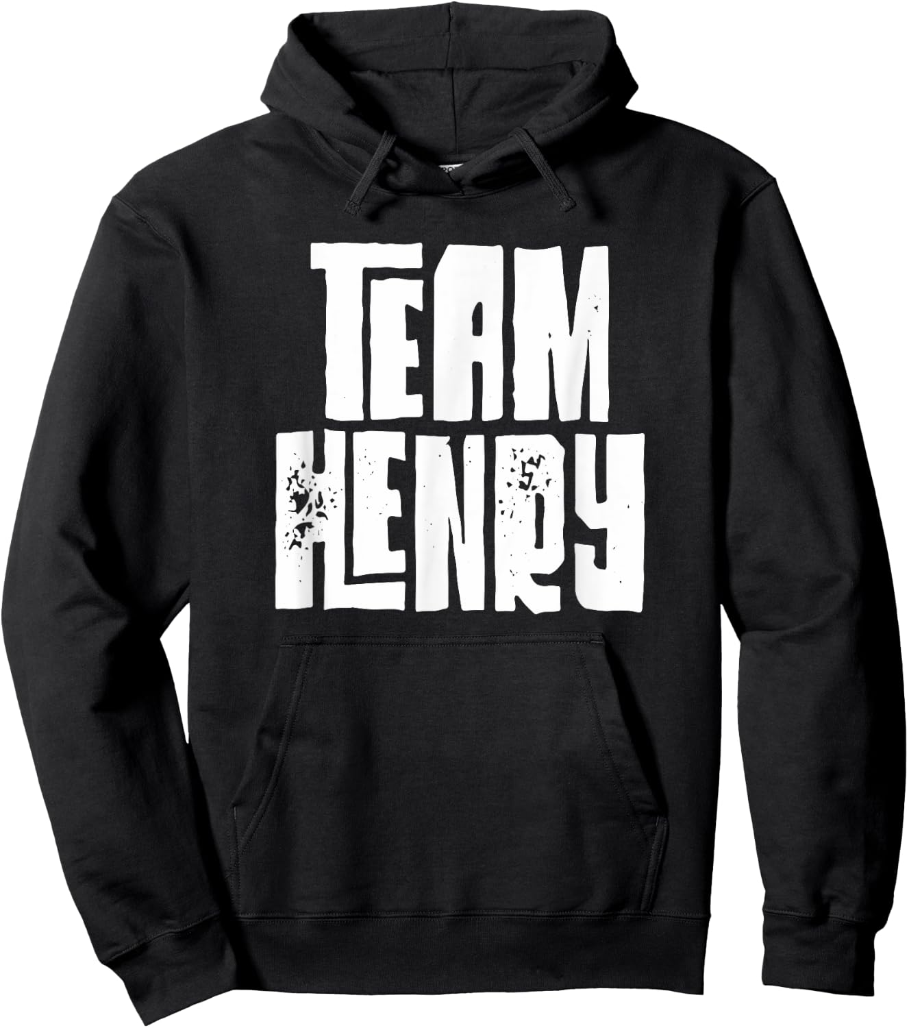 Team Henry Son Dad Mom Husband Grandson Sports Group Name Hoodie - Hoodie | Black