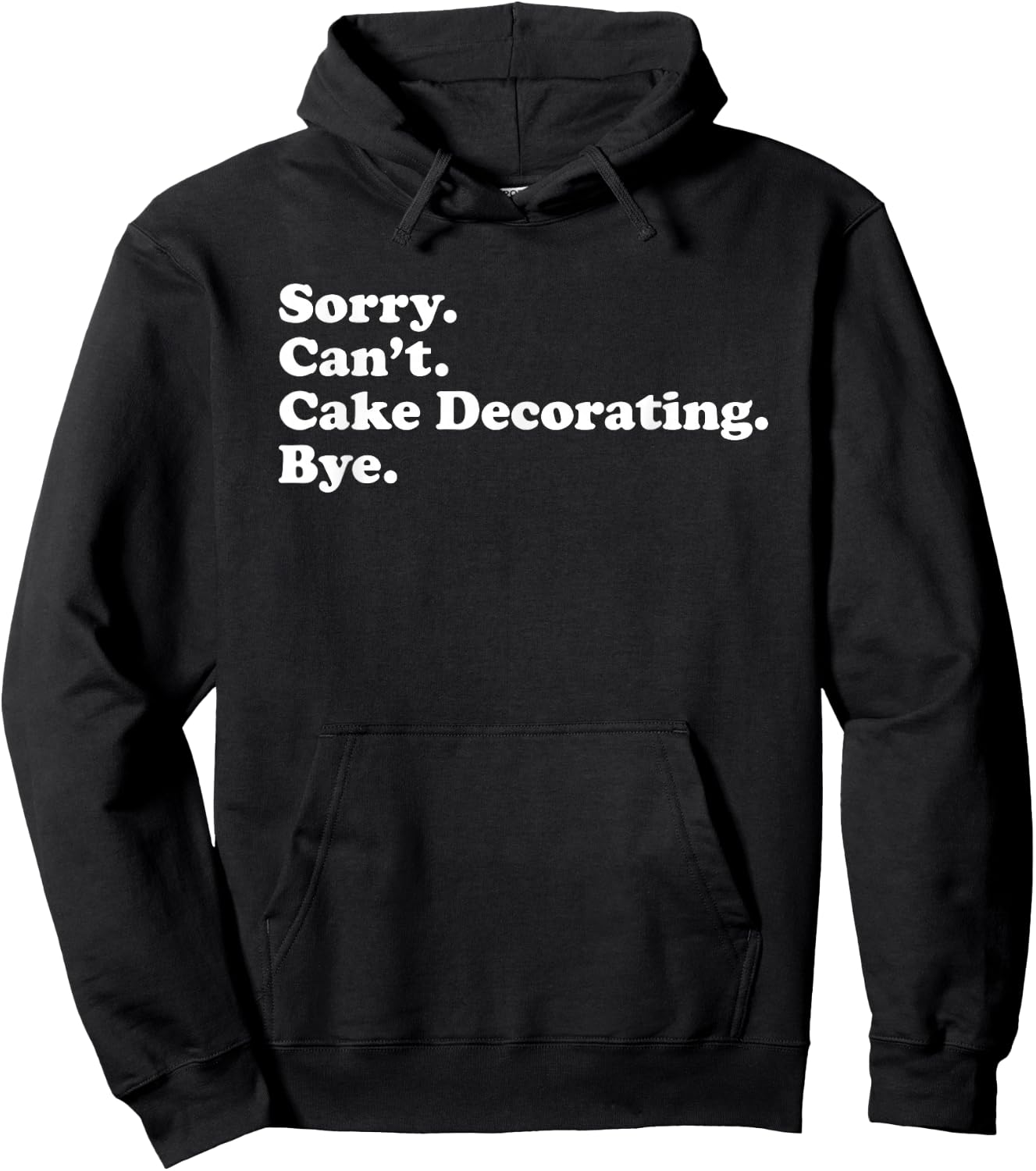 Funny Cake Decorating Cake Decorator Gift or Women Hoodie - Hoodie | Black