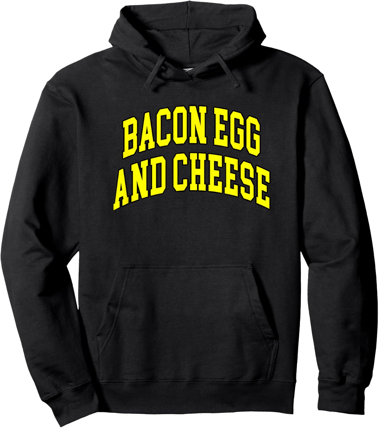 Bacon Egg And Cheese Funny Breakfast Special Hoodie - Hoodie | Black