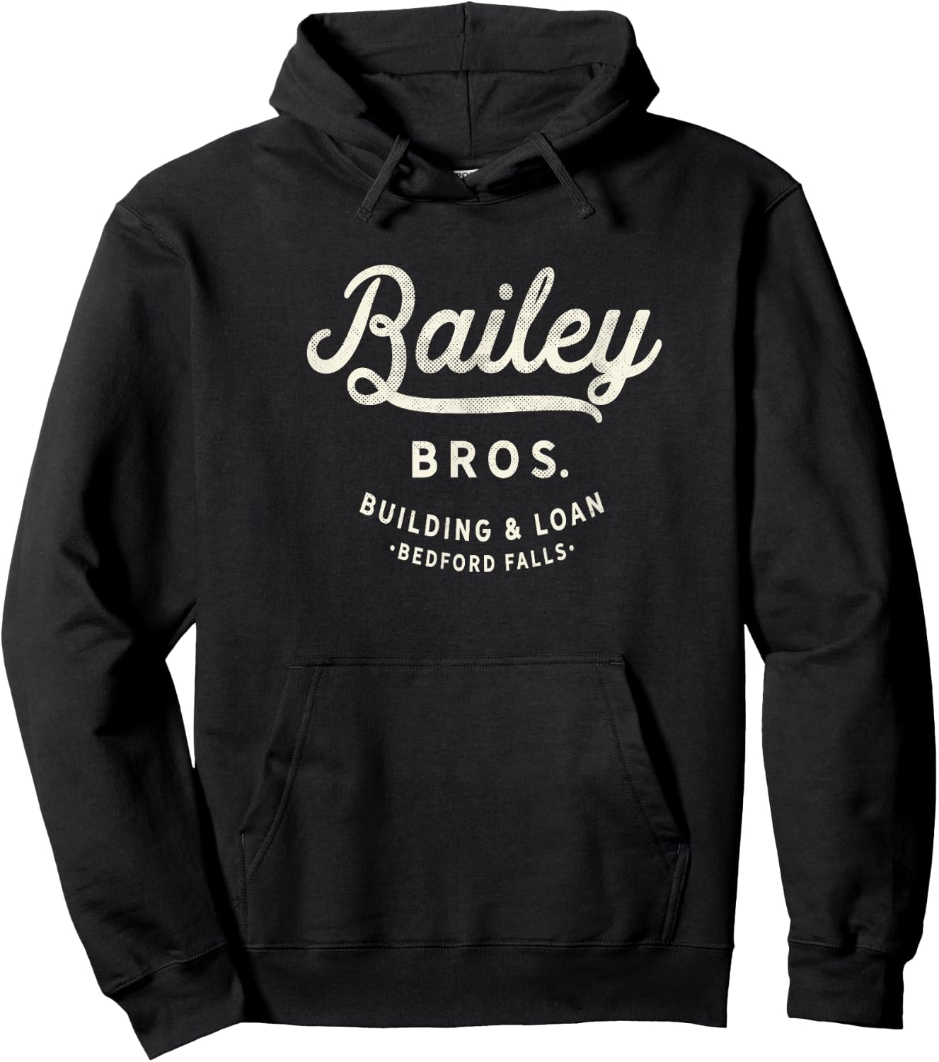 Bailey Brothers Building and Loan. Classic. George Bailey Hoodie - Hoodie | Black