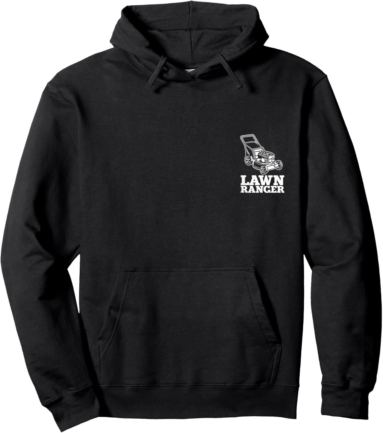 Lawn Ranger, Lawn Mowing Hoodie - Hoodie | Black