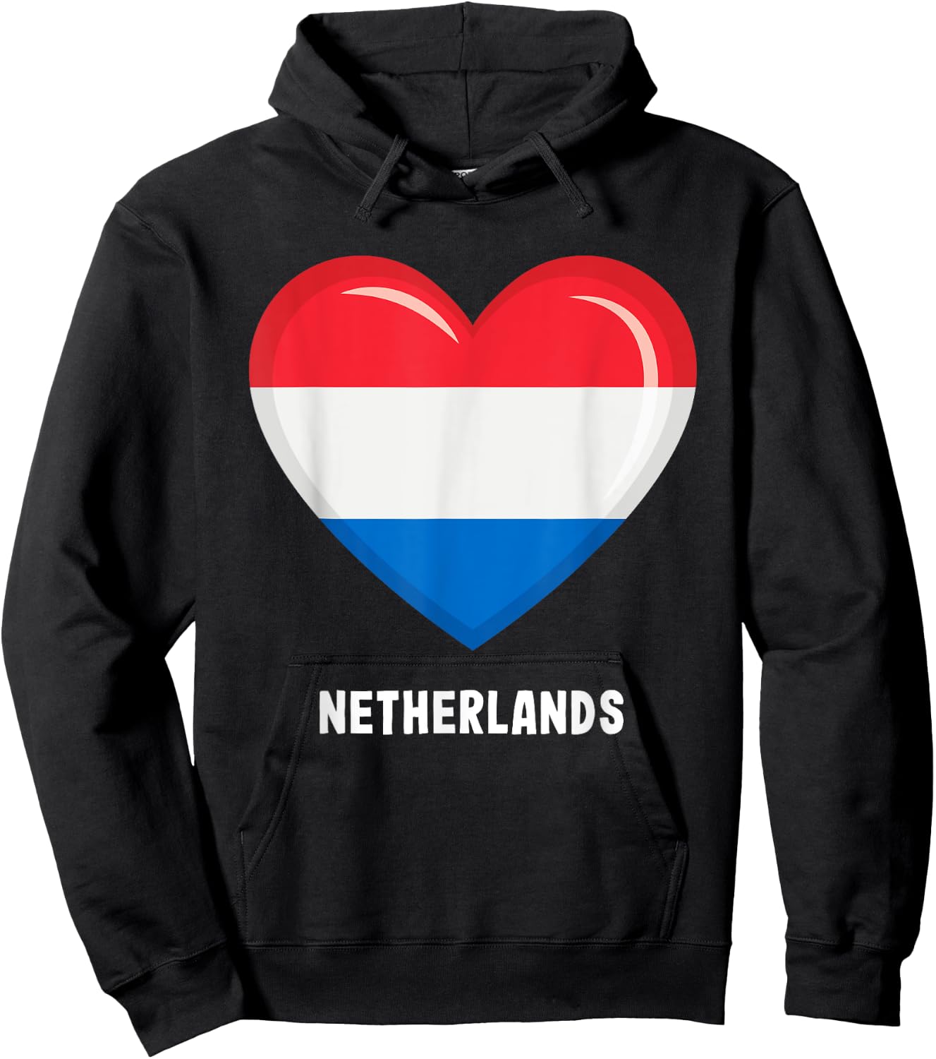Dutch Flag Jersey | Dutch Hoodie - Hoodie | Black