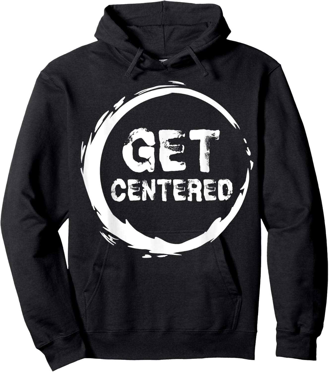 Get Centered Pottery Wheel Lover Gifts Clay Ceramics Artist Hoodie - Hoodie | Black