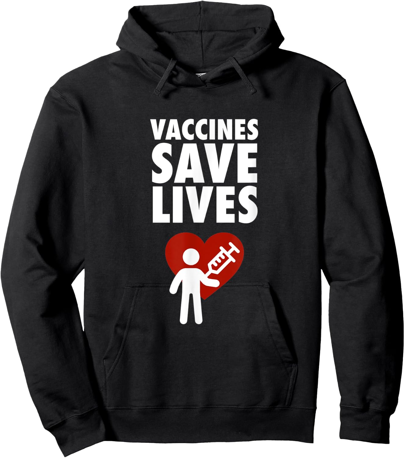 Vaccines Save Lives - Pro Vaccination Hoodie - Hoodie | Black