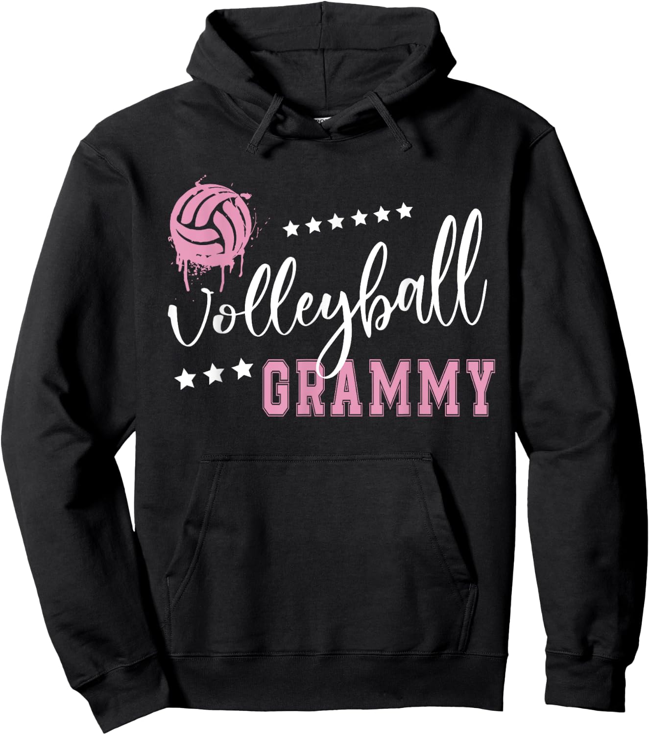 Volleyball Grammy Gifts Hoodie - Hoodie | Black