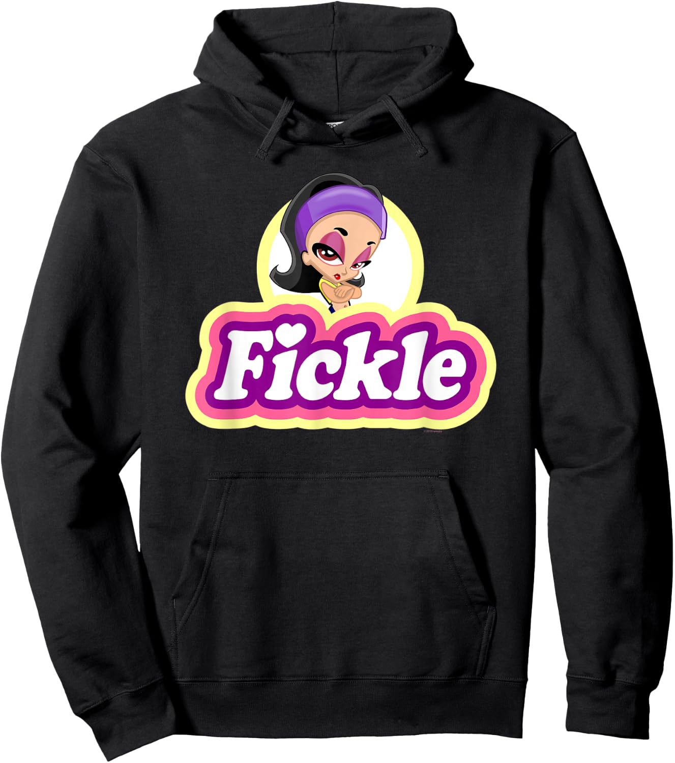 FICKLE Tough Girl Hoodie - Hoodie | Black