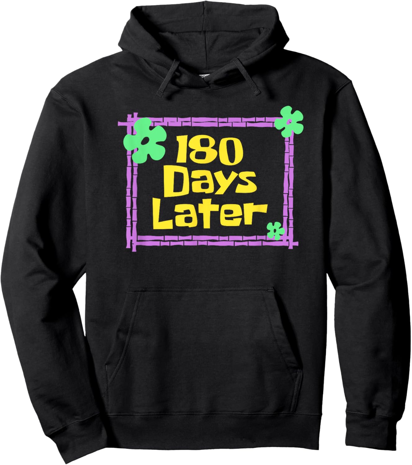 Teachers 180 Days Later Last Day of School Women Kids Hoodie - Hoodie | Black