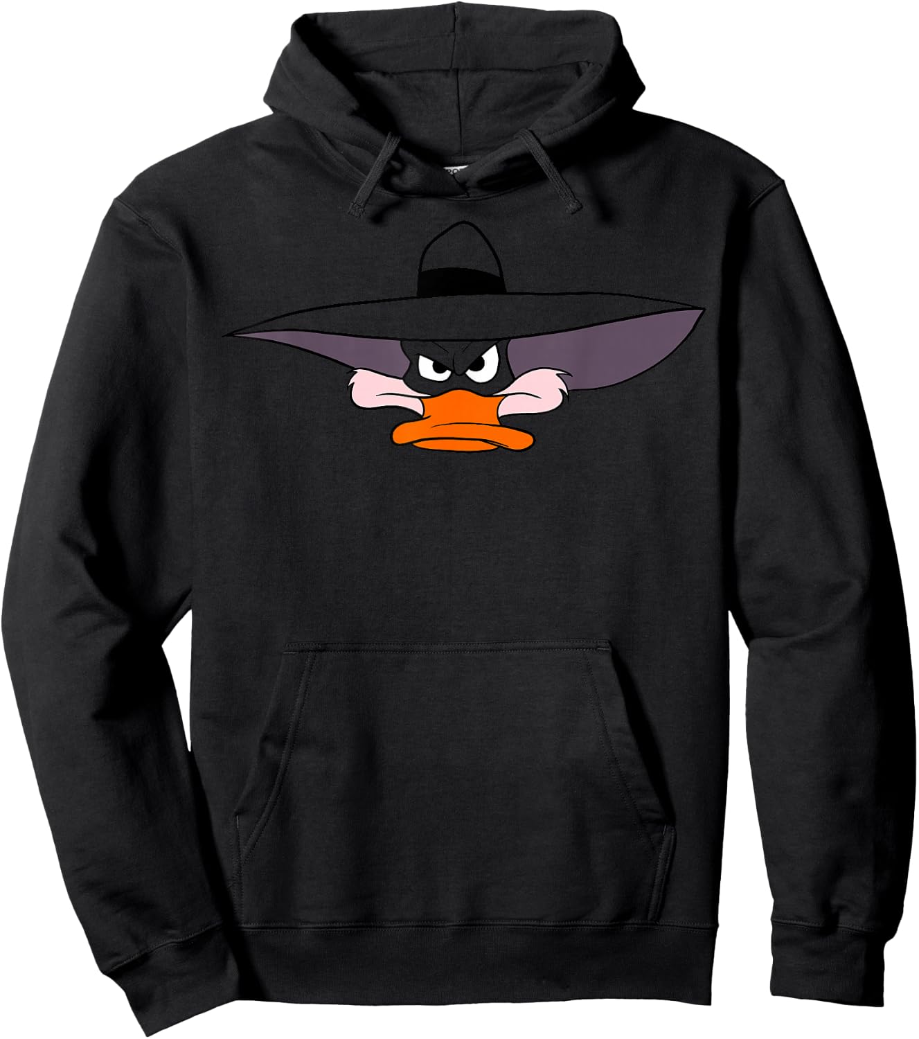Disney Darkwing Duck Big Face Hoodie - Hoodie | Black