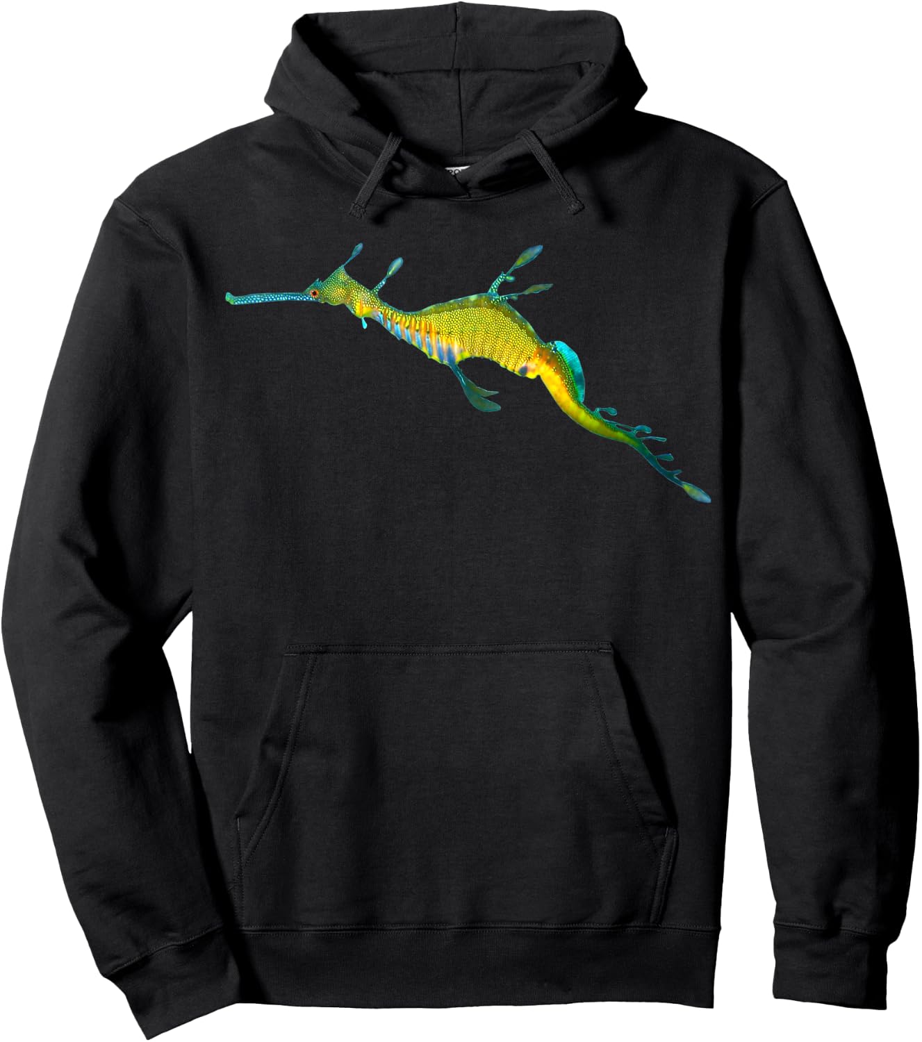 Weedy Seadragon Seahorse I love sea dragon Hoodie - Hoodie | Black