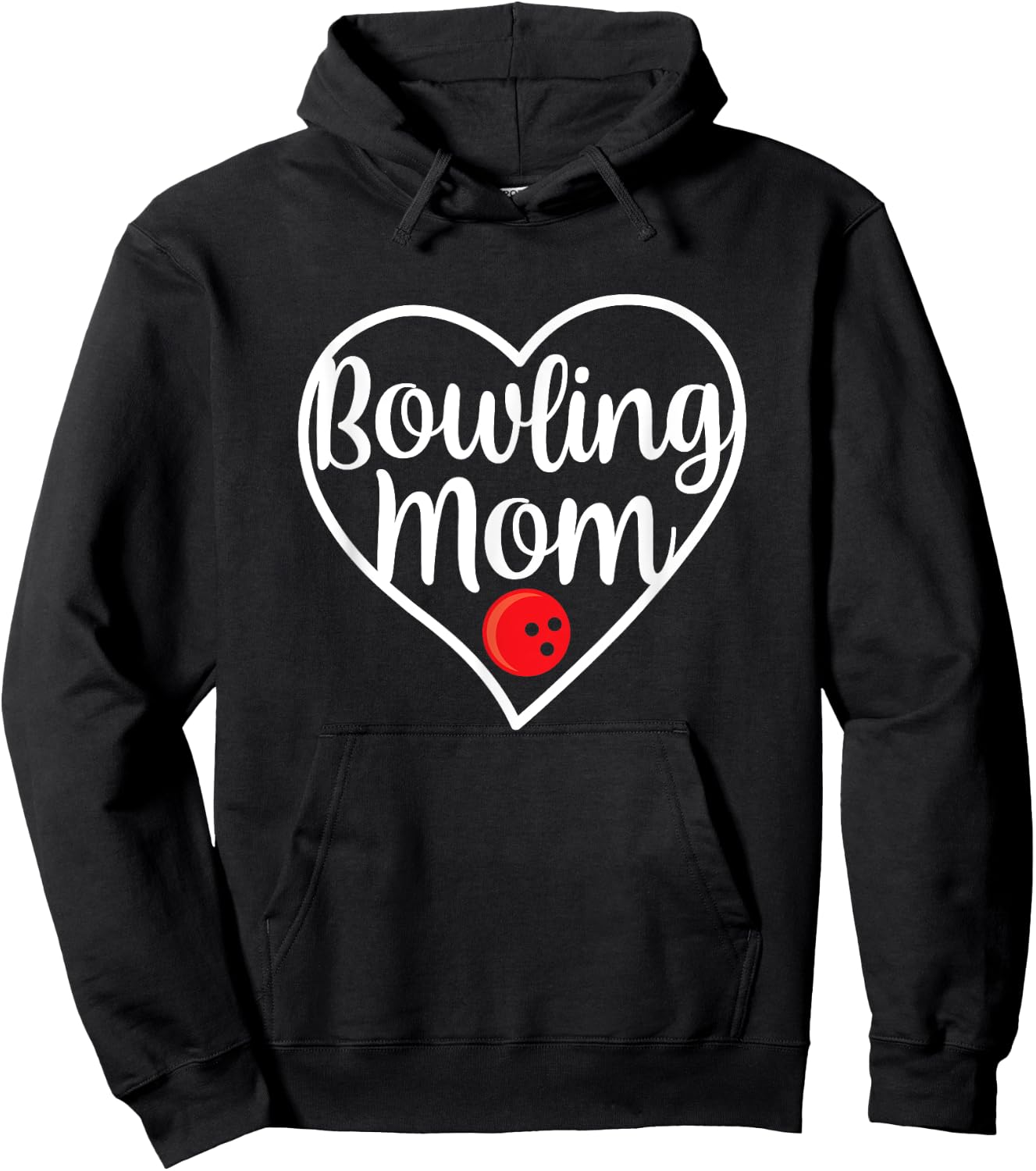 Bowling Mom Bowling Team Players Sports Mom Bowler Hoodie - Hoodie | Black