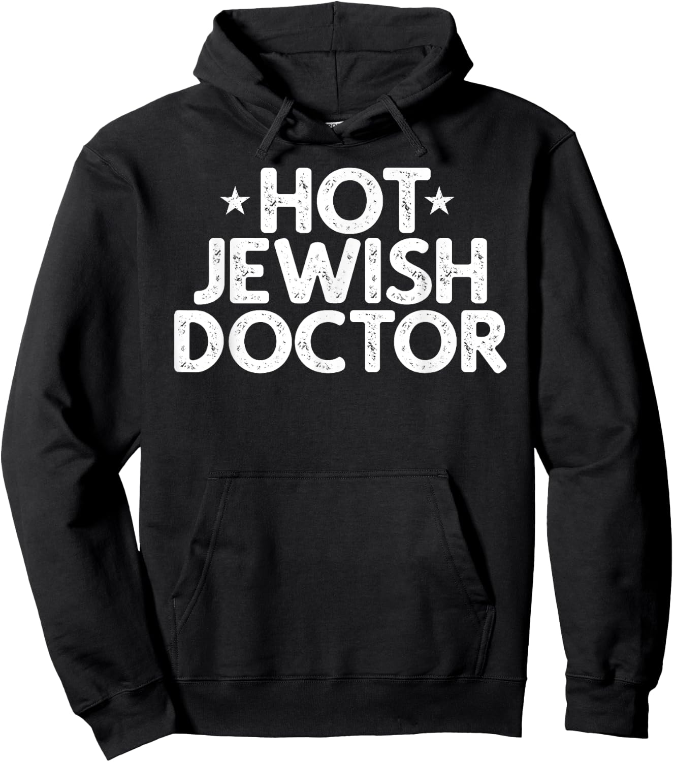 Hot Jewish Doctor Vintage Gift Hoodie - Hoodie | Black