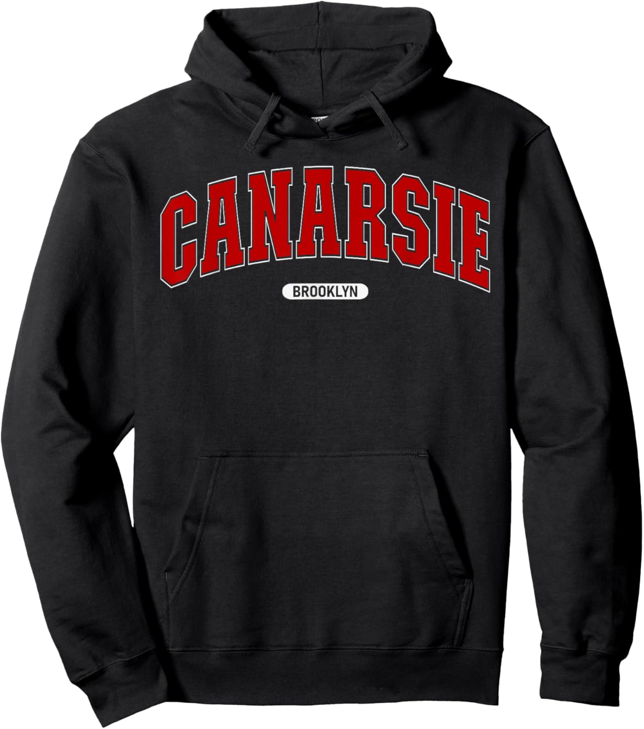 Canarsie Brooklyn Souvenir Proud Lover Canarsie Hoodie - Hoodie | Black