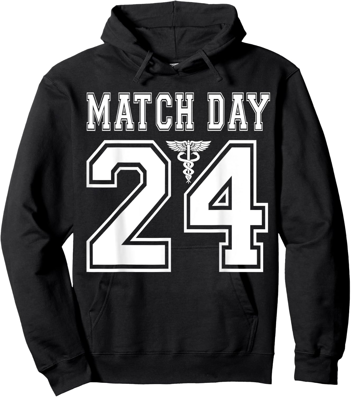 Match Day 2024 Present Med School Residency Future Doctor Hoodie - Hoodie | Black